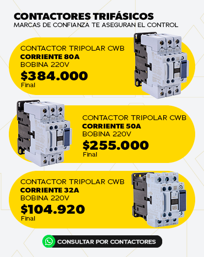 Promoción contactores Promoción en contactores WEG