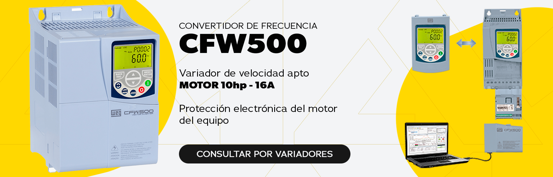 Armar Industrial variador cfw500 weg