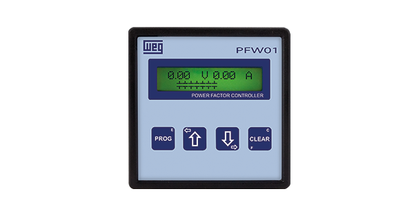 Controlador Automático de Factor de Potencia - 12 pasos WEG controlador automático de factor de potencia