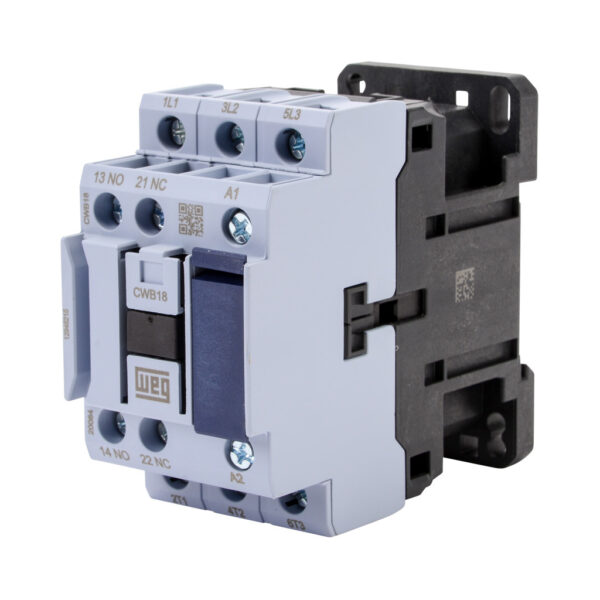 Contactor Trifásico WEG CWB18-11-30 D23 18A 220V AC3 - Imagen 4