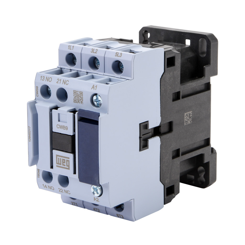 Contactor Trifásico WEG CWB9-11-30 D23 9A 220V AC3 - Imagen 4