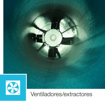 Variador de velocidad WEG en ventiladores y extractores industriales