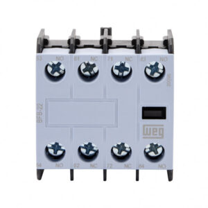 Bloque Contactos Auxiliares WEG BFB-22 Frontal 2NA + 2NC para Contactor CWB