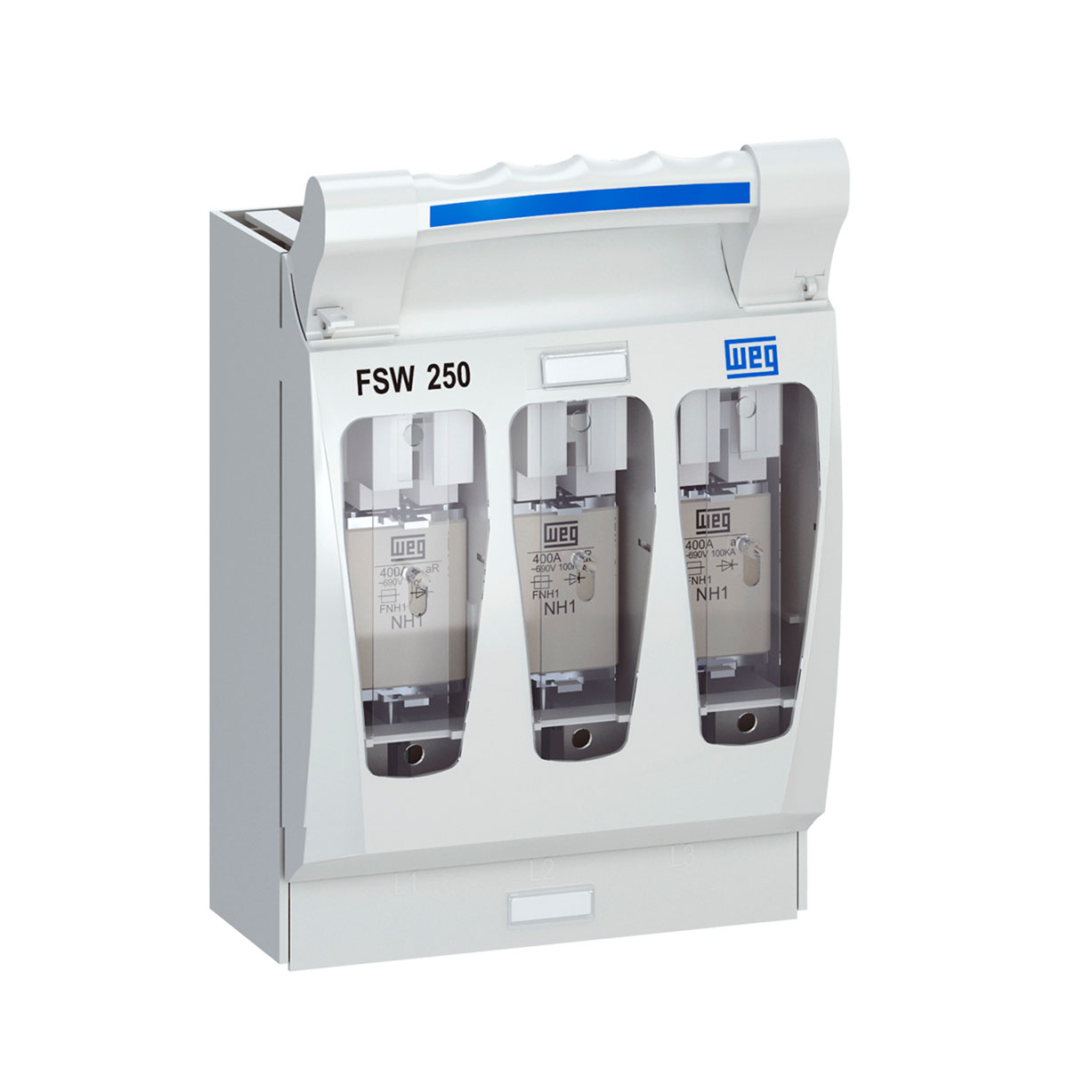 Seccionador Portafusible 3x250A WEG FSW250-3 - Imagen 6