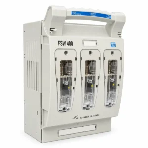 Llave seccionadora portafusible WEG FSW400-3, interruptor-seccionador fusible tripolar de 400A