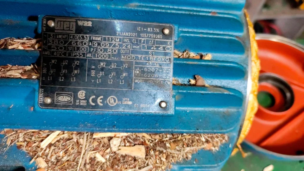 placa-motor-datos-variador-frecuencia placa de motor WEG, selección de protección