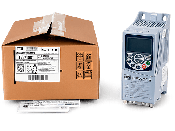 variador-weg-cfw500-caja-original Variador WEG CFW500 en caja original con accesorios incluidos