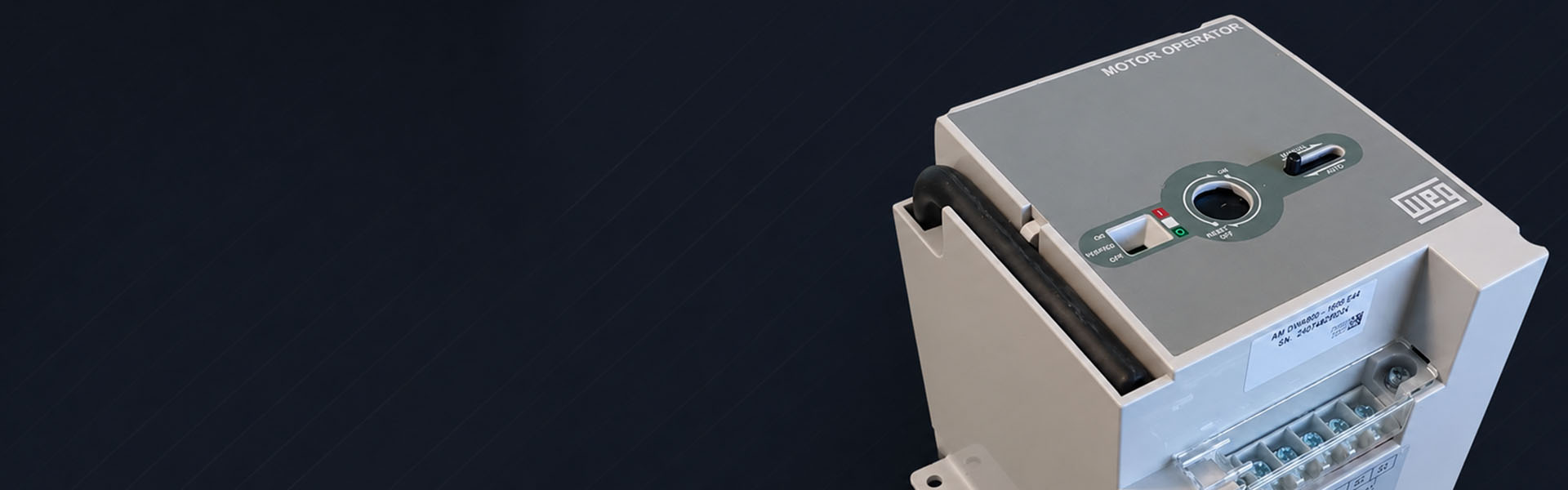 Accionamiento motorizado WEG AM DWA800-1600 E46 — stock disponible